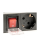 GEMBIRD rack (PDU), 8 gniazd typ Schuko, 1U, 10A, wtyk C14 3m EG-PDU-014-C14 - 1230944 - zdjęcie 3